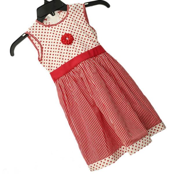 Kids Frock Sleeve less