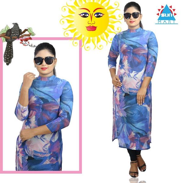 Picture of Casual Full Sleeve Solid Women's Georgette Top