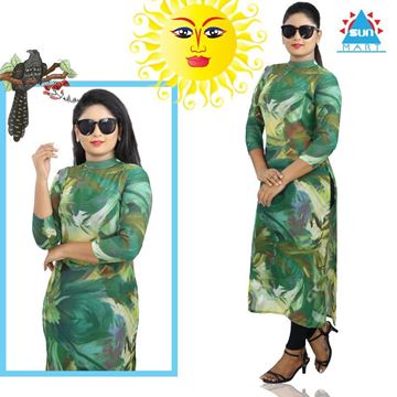 Picture of Casual Full Sleeve Solid Women's Georgette Top