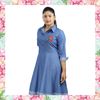 Picture of Chambray Short dress with Rose