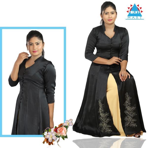 Picture of Crep Silk Lehenga Kit with Skirt