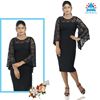 Picture of Bell Sleeve Lace Mixed Tight Dress