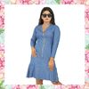 Picture of Chambray fishtail dress