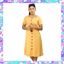 Picture of Linen short frock with buttons