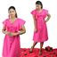Picture of V-necked Short Bell Sleeve Short Frock