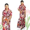 Picture of A-line Maxi Dress with Floral Designed
