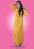 Picture of Collared Long Sleeves A-line Maxi Dress