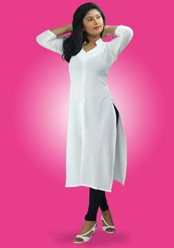 Picture of Long Kurtha Top with Zipper