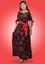 Picture of Sweet heart Necked Floral Maxi Dress with Buttons
