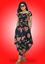 Picture of Off shoulder Long frock with Asymmetrical Hem