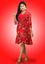 Picture of Printed Designed Lola Cross Over Midi Dress