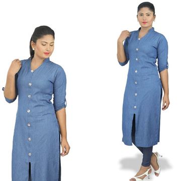 Picture of Chambray long top