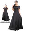 Picture of Off shoulder frilled Georgette maxi dress