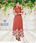 Picture of V-necked Chinese Collared Maxi Dress