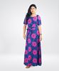 Picture of Linen Floral maxi dresses