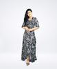 Picture of Long Sleeves floral  maxi dress