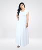 Picture of Off shoulder georgette maxi dress with frill