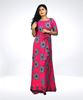 Picture of Linen Floral maxi dresses