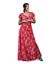 Picture of Short sleeve printed maxi dress