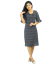 Picture of Short Dress with Three-quarter Sleeves