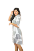 Picture of Three Quarter Sleeve New Shirt Dress