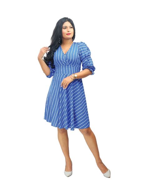 Picture of Three Quarter Sleeves New Short Frocks