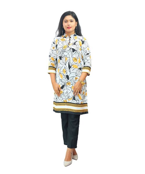 Picture of Three Quarter Sleeves New Short TOP