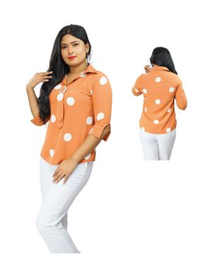 Picture of Three Quarter Sleeves New Blouse