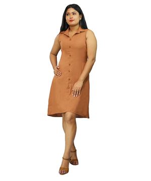 Picture of Sleeveless A-Line  Short Dress