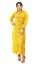 Picture of Long  Sleeves  Maxi Dress with Belt