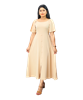 Picture of Three Quarter Sleeves  New Long Frock
