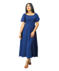 Picture of Three Quarter Sleeves  New Long Frock