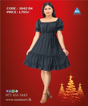 Picture of off shoulder  New Short frock