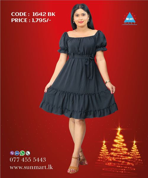 Picture of off shoulder  New Short frock